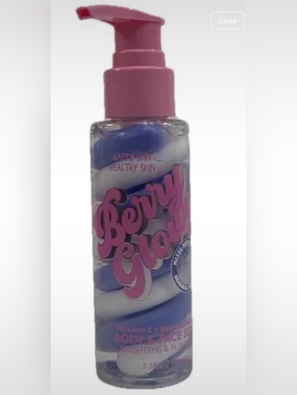 Happy Skin Healthy Skin Berry Glowy Body & Face Serum